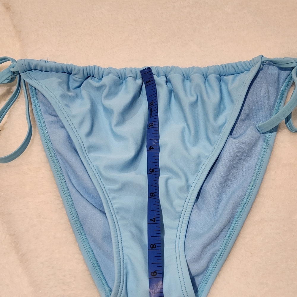 Wild Fable Baby Blue Bikini Bottom Size M 8-10 - Picture 8 of 10